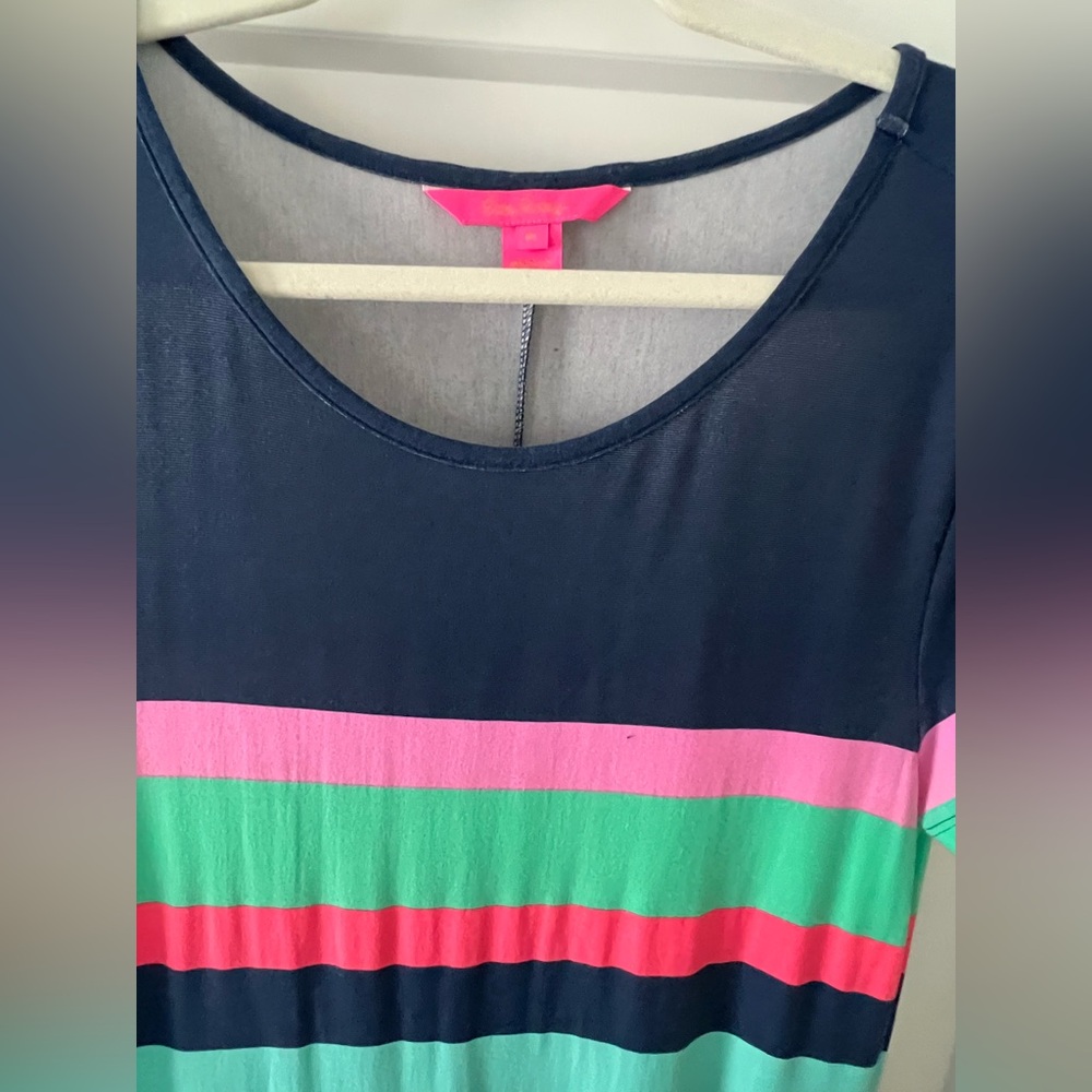 Lilly Pulitzer Tae Maxi Dress in Gecko Stripe - Picture 5 of 5